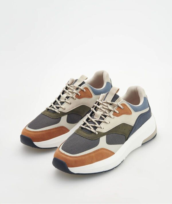 Colored Sneakers in suede - 图片 2