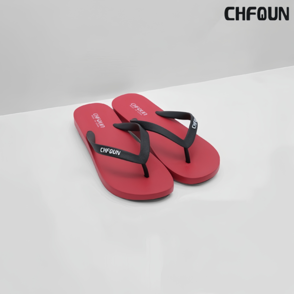 Colorblocked Minimalist Boys Beach Flip Flops - 图片 6