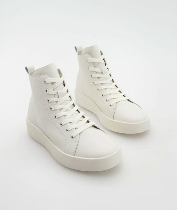 Leather trainers - 图片 2